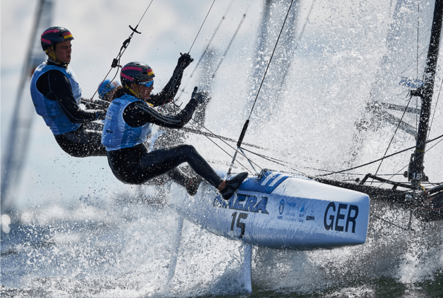 Eines der attraktivsten Jugendboote: Nacra 15 © youth worlds