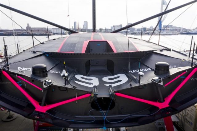 Das geschlossene Cockpit der Hugo Boss von hinten. © Lloyd Images Hugo Boss