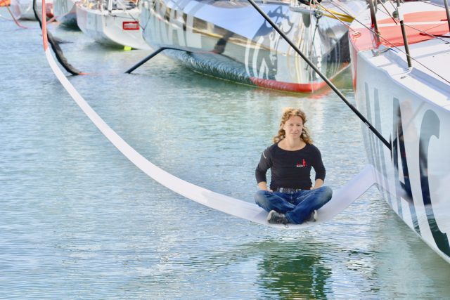 Isabelle Joschke gehen wertvolle Qualifikationsregattameilen für die Vendée Globe verloren. Oder kommt alles ganz anders? © miku Isabelle joschke, IMOCA, Vendée Globe