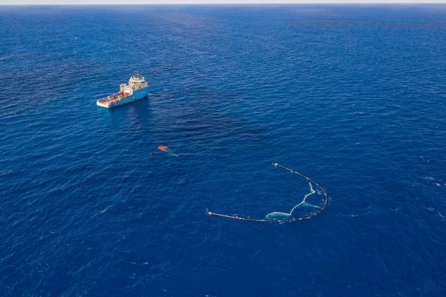 Dr Treibanker macht den Unterschied © ocean cleanup