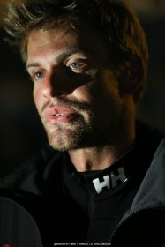 Morten Bogacki im Ziel der 1. Etappe – etwas fertig © breschi