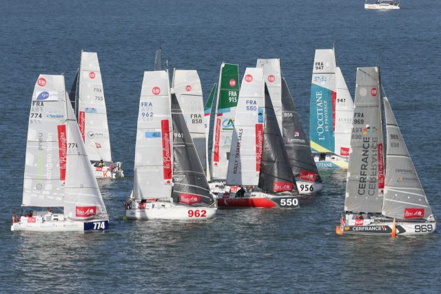 Manchmal wurde es richtig eng © breschi/mini-transat