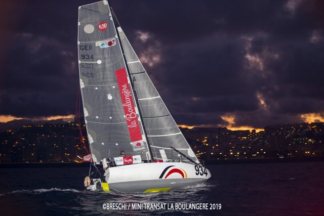 Bogackis Lilienthal vor Gran Canaria © mini-transat
