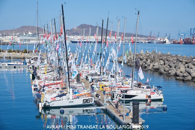 Typische Mini-Hafenambiance im Hafen von Las Palmas/Grand Canaria © mini-transat