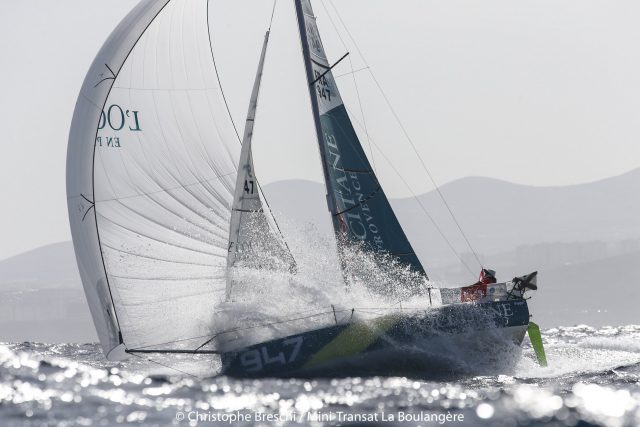 Fürs Auge war’s erste Sahne – an Bord wurde es manchmal knifflig © mini-transat