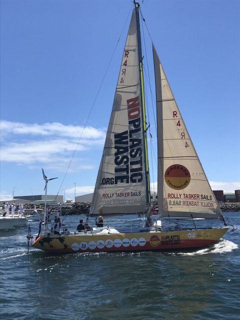 Kurz nach der Abfahrt zum 11. Rundum-Törn © tasker sails