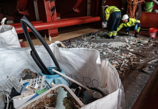 Über diesen Müll kann man sich richtig freuen © ocean cleanup