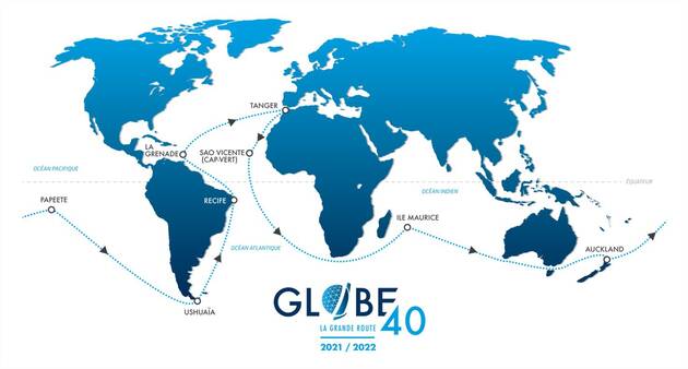 Die Route © globe 40