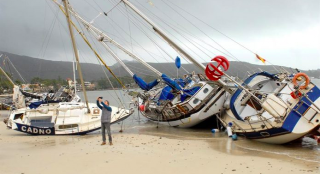 segelyacht sturm mallorca