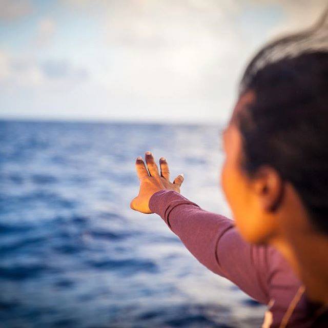 Der kleine Finger entspricht einem Grad © polynesian voyages society