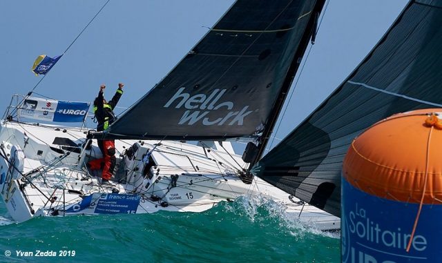 Triumph beim Solitaire du Figaro 2019 © figaro/zedda