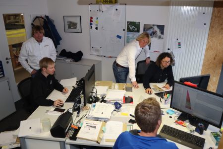Teamzusammenkünfte mit den Designer ist für Oliver Leu und Sascha Schwarck derzeit nicht möglich. Foto: ra