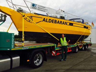 Die “Aldebaran” ist ein gern gesehener Gast und war auch schon im Bundesverkehrsministerium zu besichtigen. Foto: Aldebaran Marine Research & Broadcast