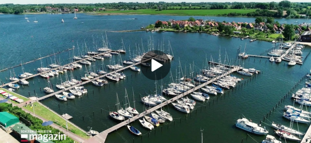 Der Yachthafen Fahrensodde. Von Dänen und Deutschen gemeinsam benutzt. (Bild klicken für Video) © NDR