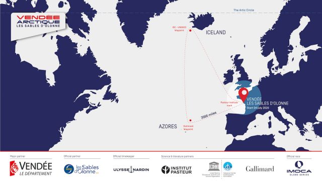Wie rum denn nun? Erst Azoren oder erst in den Norden? © IMOCA