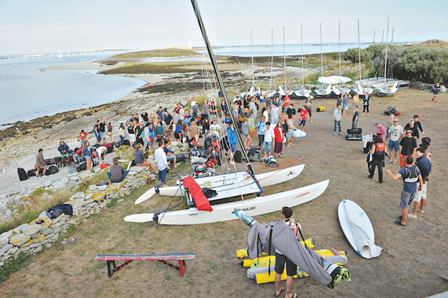 Jährlich besuchen mehr als 15.000 Schüler die Segelschule an ihren verschiednen Standorten. <em>Foto: Les Glénans</em>