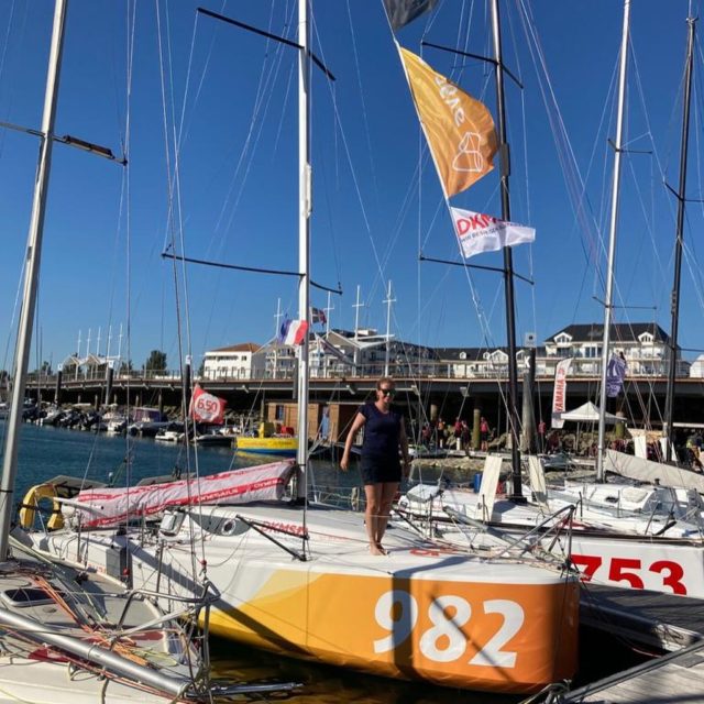 Lina Rixgens im Hafen von Les Sables © rixgens