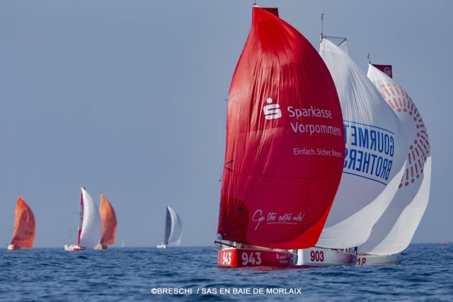 Fast schon ein Slogan: vorne ist, wo Vorpommern segelt! © breschi
