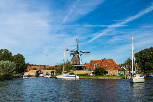 Sloten: die kleinste Stadt der Niederlande