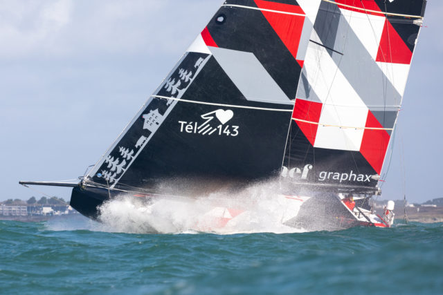 Richtig schnell unterwegs: die Class 40 Mach 4 des Roesti Teams © roesti/Deregnieaux