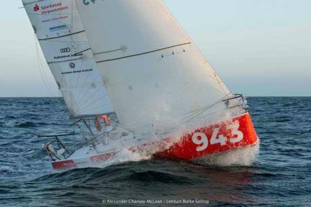 Im Racemodus für Vorpommern © lennart burke sailing/McLean