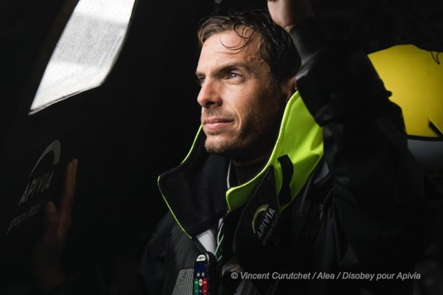 Vendée Globe-Favorit, Familienvater, Bootskonstrukteur: Charlie Dalin © curutchet