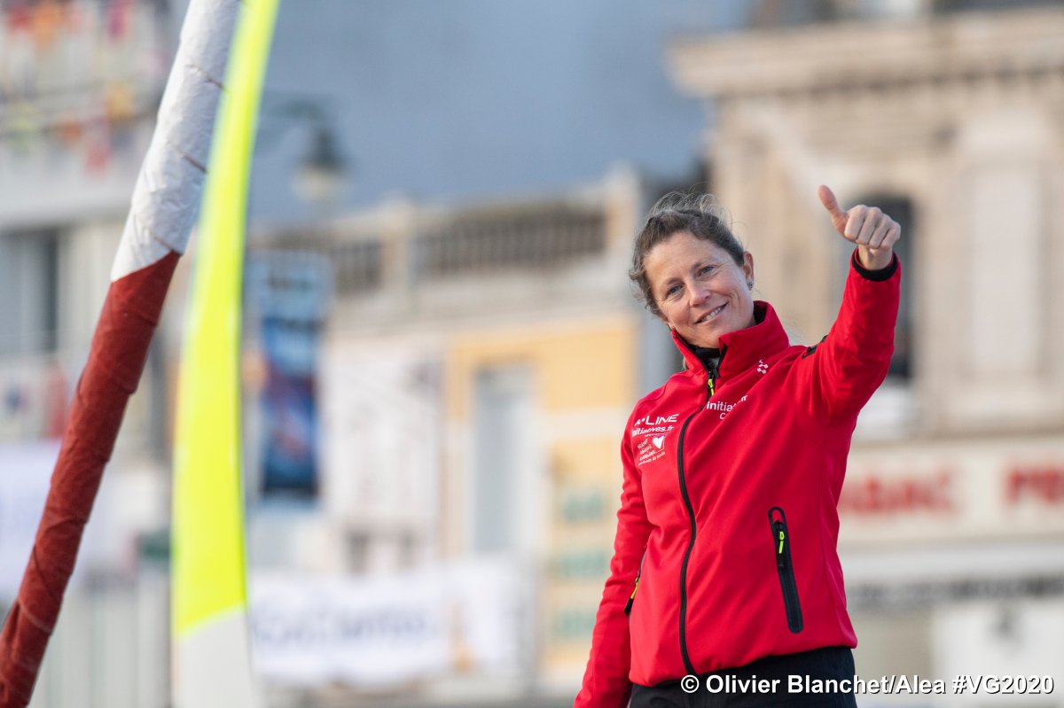 Ready: Sam Davies am 8. November 2020 © Olivier Blanchet/Alea