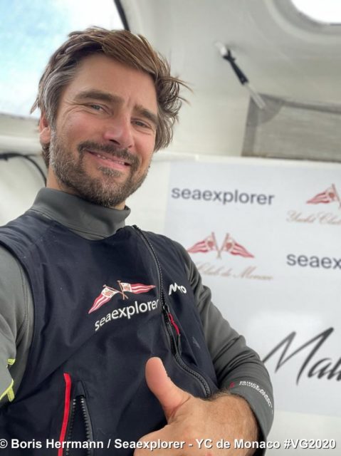 Boris Herrmann weiterhin auf aussichtsreicher Position 4 © herrmann racing