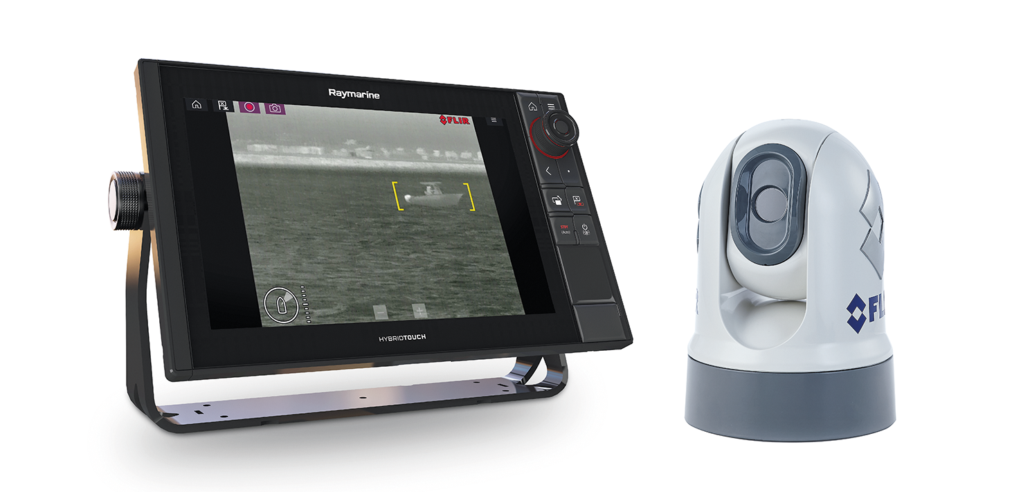 Mit Wärmebildkameras lässt sich die Technologie auch in der Dunkelheit nutzen © Raymarine