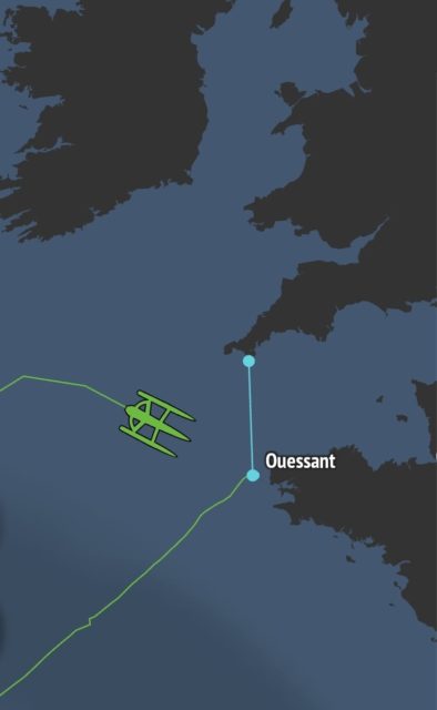 “Sodebo Ultim 3” bei seiner Rückreise kurz vor dem Heimathafen. © Ultimboat