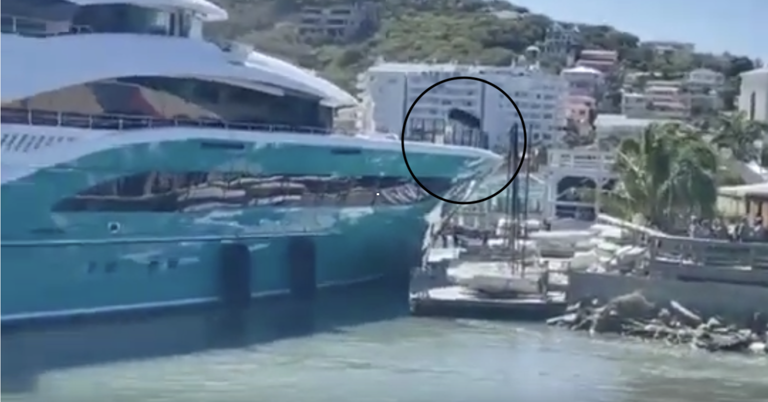 yacht farfalla accident