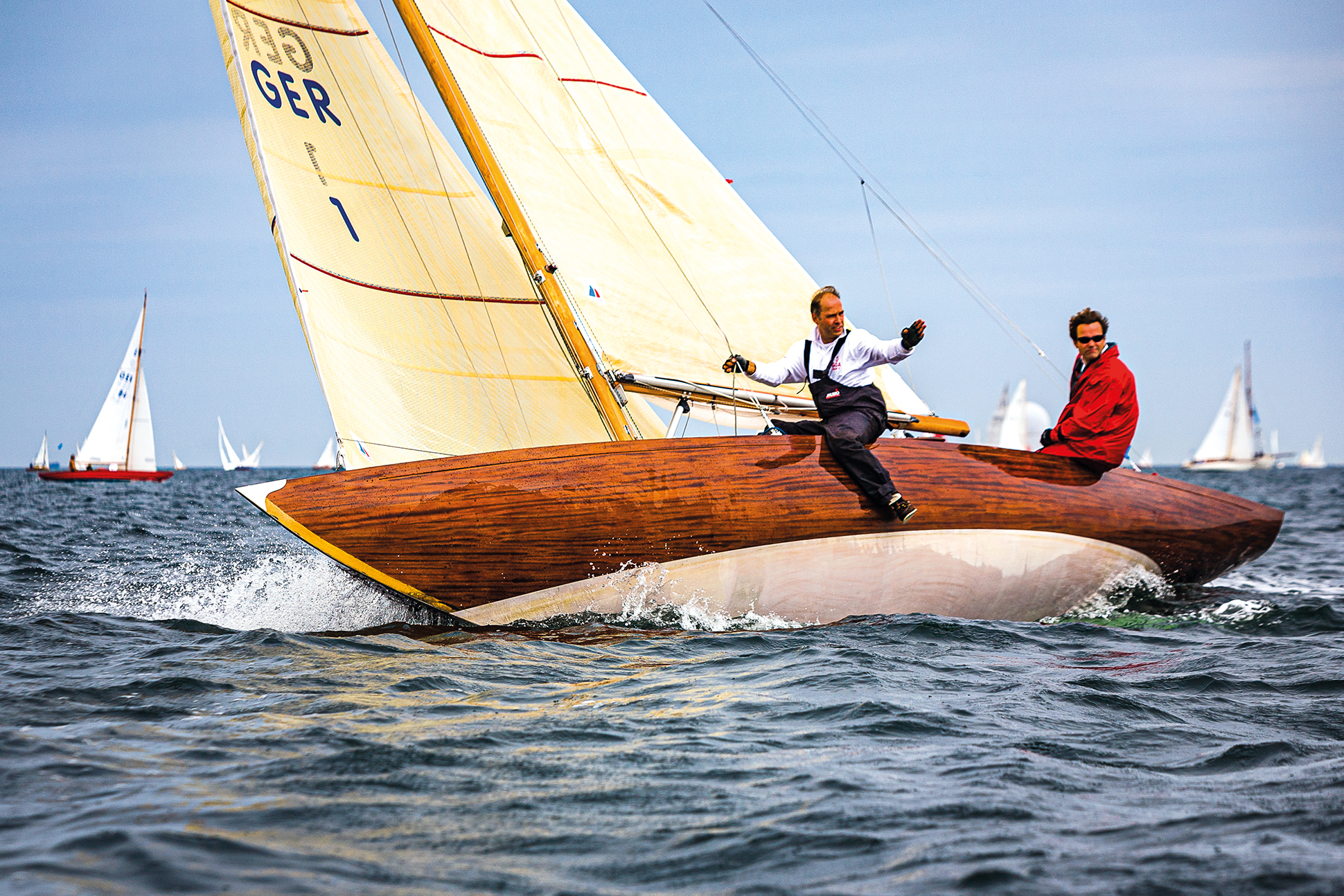 Zweiter Frühling: die 5mR-Yacht <em>GOA</em> auf der Ostsee © Jan Maas