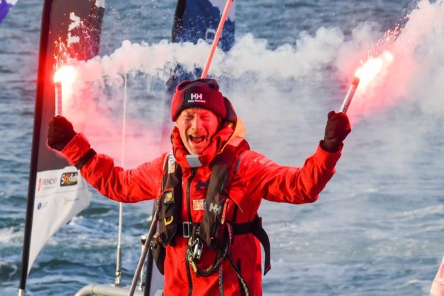 “Für mich war schon der Start ein Sieg”: Ari Huusela, letzter Finisher der Vendée Globe 2020/21 © Favreau/Vendée Globe