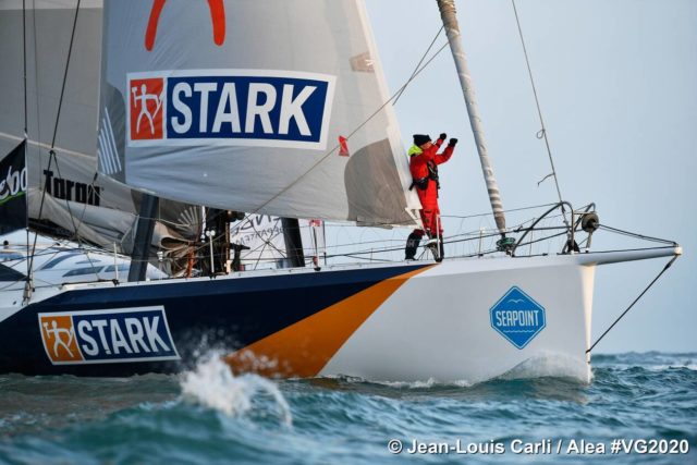 Nach knapp vier Monaten im Ziel © favreau/vendée globe