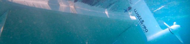 Hydrogenerator Watt &Sea, entwickelt von Vendée Globe Sieger Yannick Bestaven © watt and sea
