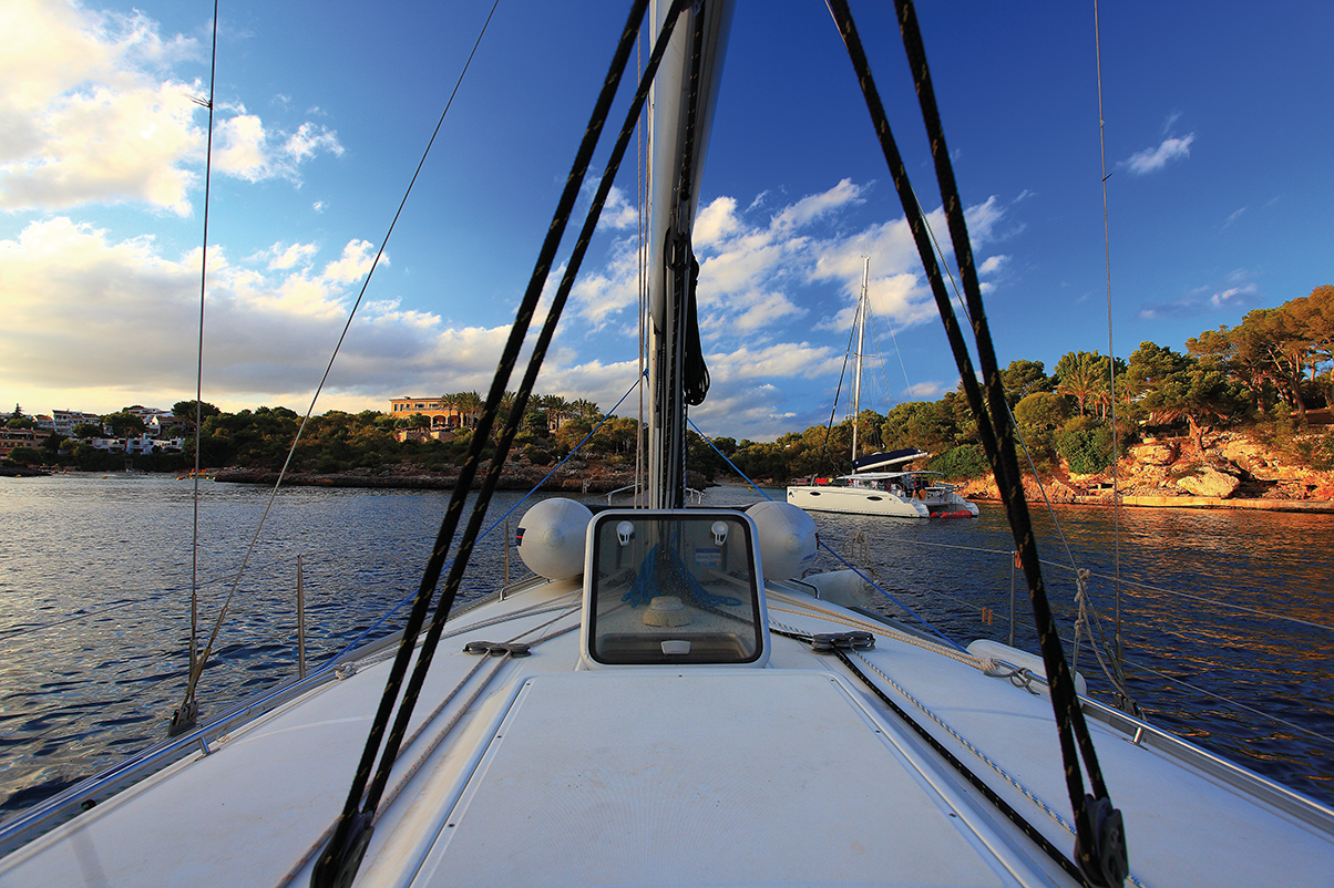 Cala Ferrara – In dieser Bucht liegt man eigentlich immer gut geschützt © Carl Victor