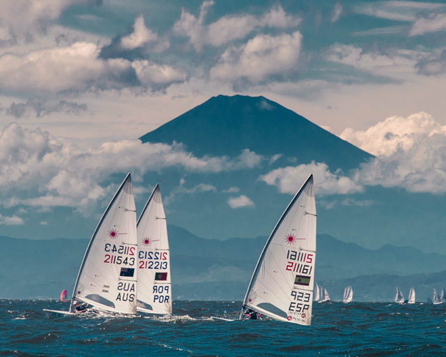 Das olympische Segelrevier von Enoshima liegt rund zwei Autostunden von Tokio entfernt. Foto: Deutscher Segler-Verband