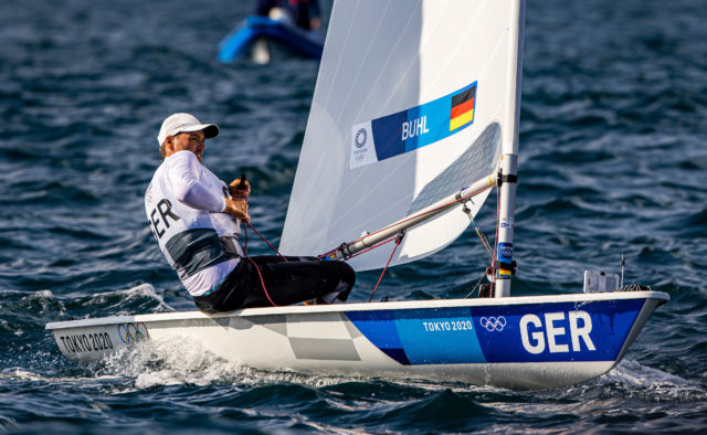 Philipp Buhl ließ sein Können vor allem in der ersten Tageswettfahrt mit einem zweiten Platz aufblitzen. © Sailing Energy / World Sailing