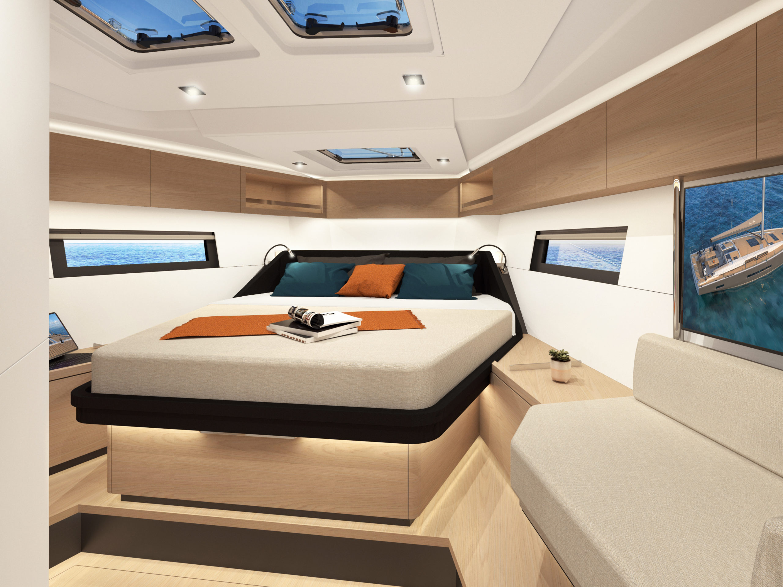 © Berret-Racoupeau Yacht Design, HanseYachts AG