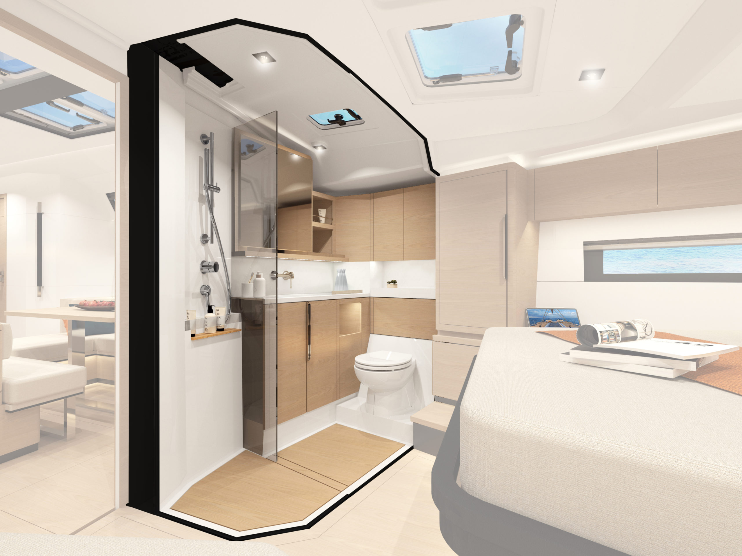 © Berret-Racoupeau Yacht Design, HanseYachts AG
