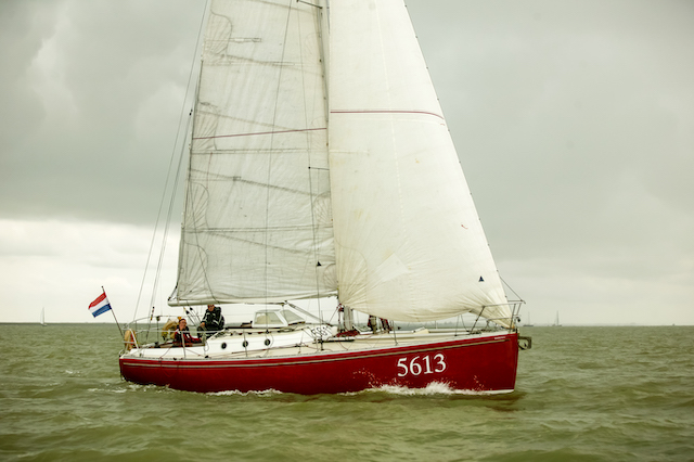 Dick Junior auf seiner Yacht Jager. Bild: Archiv Koopmans