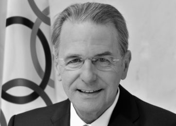 Der frühere IOC-Präsident Jacques Rogge (1942-2021)