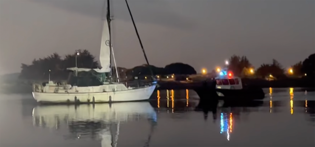 Video: Bizarrer Yacht-Diebstahl vereitelt