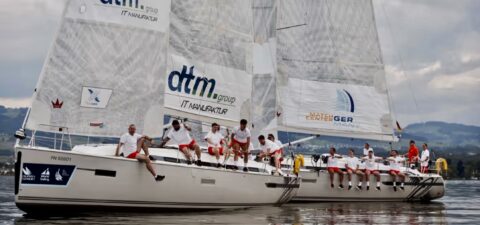 Schweizer Nati beim Segeln