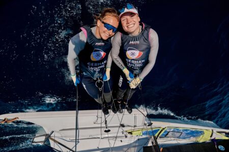 Die deutsche 49erFX Crew bei Olympia: Marla Bergmann und Hanna Wille im Porträt