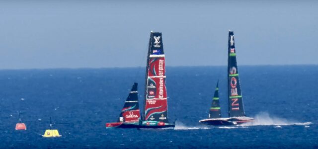 America’s Cup: INEOS Britannia gegen Team New Zealand – Erster Schlagabtausch bei 20 Kn