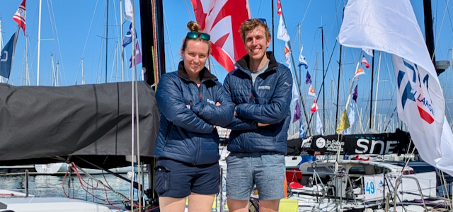 Offshore Double Handed Mixed WM: Rixgens/Reinke vor dem Start – französisch-praktische Klasse