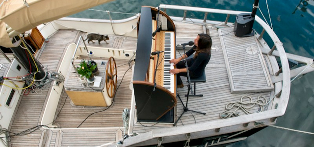 Anders leben: Eine Musikerin, eine Segelyacht, ein Klavier