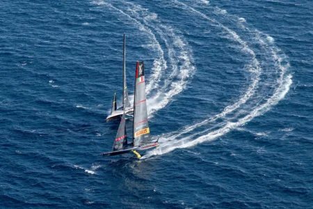 America’s Cup: Luna Rossa mit 55,2-Knoten-Rekord zum 2:2 – INEOS Britannias 4 Sekunden Niederlage