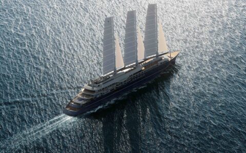 Größtes Segelschiff der Welt: Jungfernfahrt im Mittelmeer – Es kann gebucht werden
